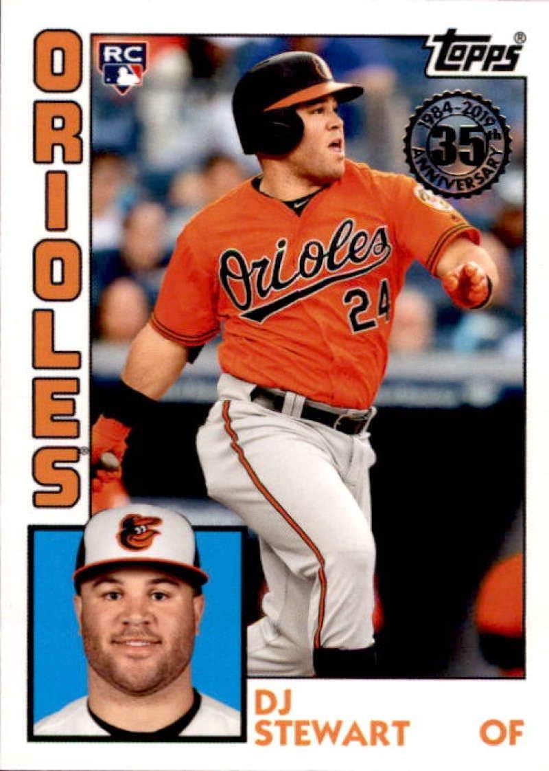 2019 Topps 1984 Topps Rookies Baseball Series Two 84RDST DJ Stewart