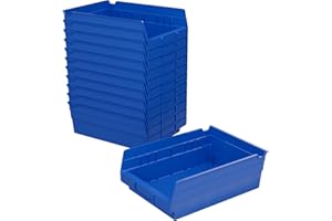 Akro-Mils 30150 Plastic Organizer and Storage Bins for Refrigerator, Kitchen, Cabinet, or Pantry Organization, 12-Inch x 8-In
