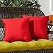 Greendale Home Fashions Outdoor Accent Pillows, Salsa, Set of 2