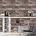 YT531 Wood Texture Wallpaper Light Brown Faux Wood Plank Wallpaper Murals Home Kitchen Bedroom Living Room Decoration 20.8