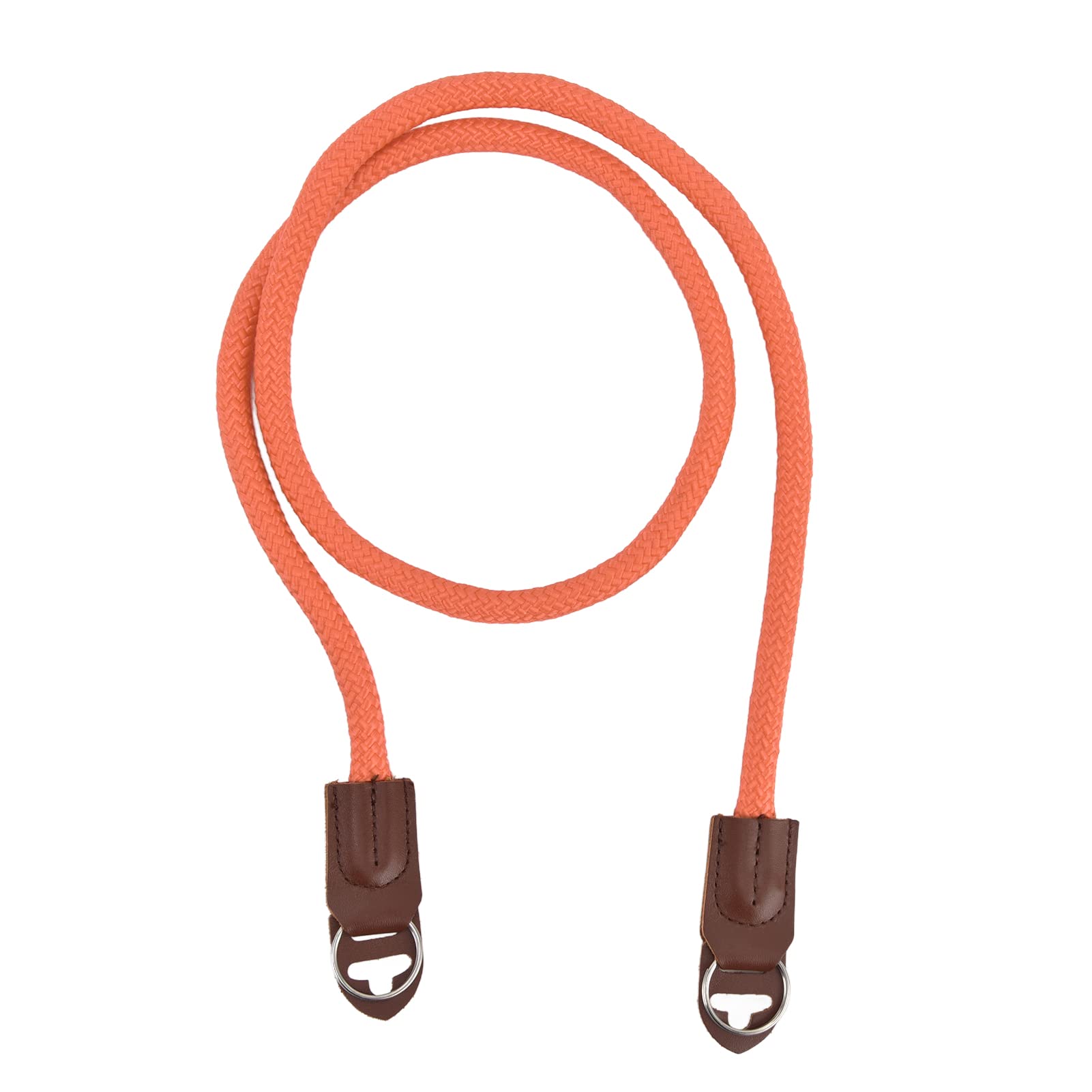 BORDSTRACT Camera Strap, High Strength Nylon Universal Camera Shoulder Neck Wrist Belt for Digital SLR Suitable for Nkon, Fuji, Leca and Other Digital Camera(Orange)