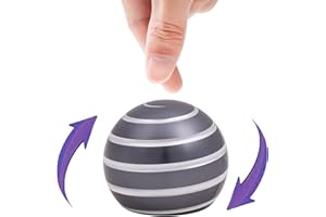 SAMILALAGO Desk-Toys for Fidget Kinetic-Cool-Gadgets: Cool-Stuff for Kid Children Teen Adult, Optical-Illusion Toy for Office School Home Women Men Christmas Stress-Relief-Gifts 180 Seconds Spinning