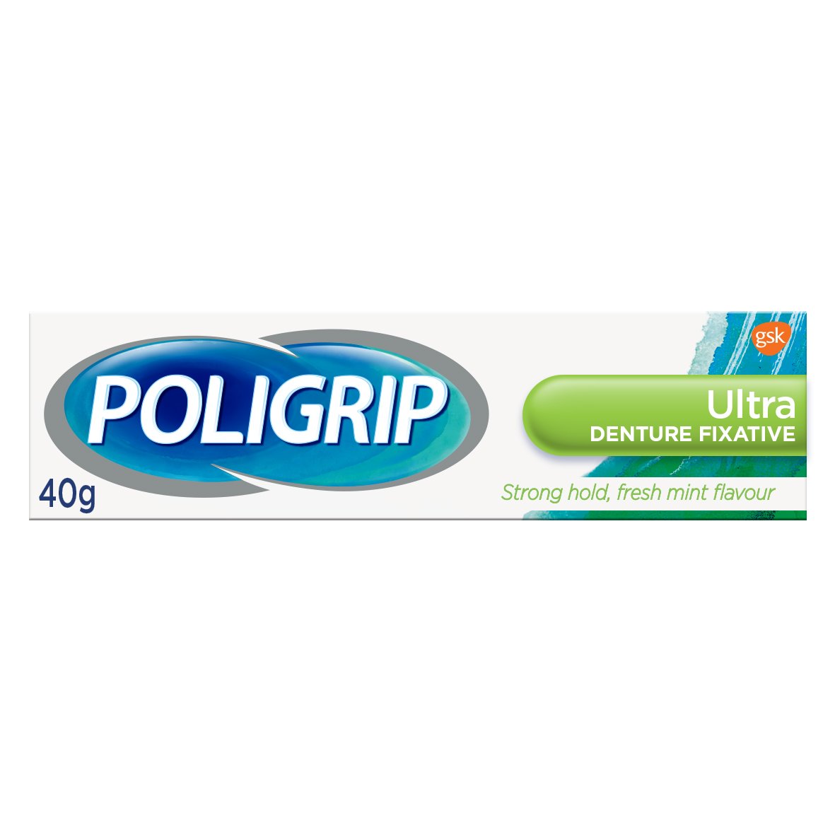 Poligrip Denture Adhesive Cream, False Teeth and Partials Fixative