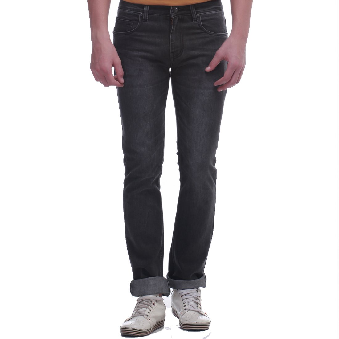 dark grey color jeans