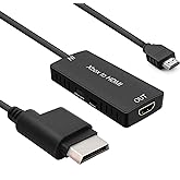 HDMI Converter Adapter for Xbox 360, HD Link Cable for Xbox 360 Support 720P, Compatible with Xbox 360 and for Xbox 360 Slim.