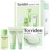 Torriden BALANCEFUL Cica Trial Kit, 5D Cica Infused Daily Skincare Kit - 4 Step Regimen with Cleansing Gel, Toner Pad, Serum, and Cream | Travel Essential | Korean Skin Care Set