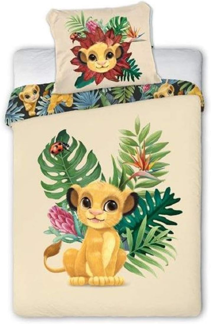 Napravi Rs Kk Parure De Lit Pour Bebe Roi Des Lions Lion King 100 X 135 Cm Ameublement Et Decoration Literie Et Linge De Maison