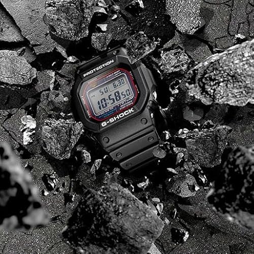 Casio G-Shock GWM5610-1 Men's Solar Black Resin Sport Watch