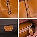 S-ZONE Vintage Genuine Leather Tote Shoulder Bag Handbag Big Large Capacity 2.0