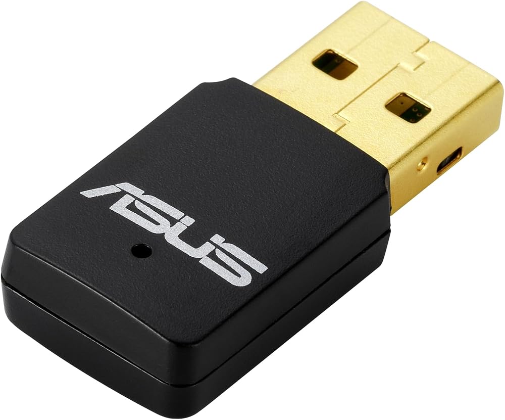 ASUS USB-N13 C1 WLAN Stick WiFi Adapter 300Mbps 2.4GHz Windows Mac Linux WPA3