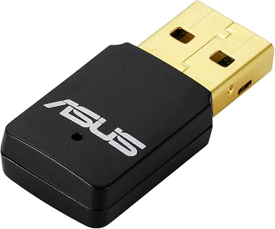 ASUS USB-N13 C1 WLAN Stick WiFi Adapter 300Mbps 2.4GHz Windows Mac Linux WPA3