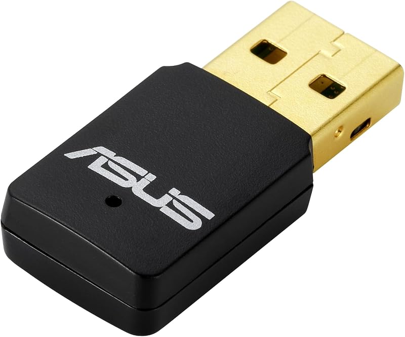 ASUS USB-N13 C1 WLAN Stick WiFi Adapter 300Mbps 2.4GHz Windows Mac Linux WPA3