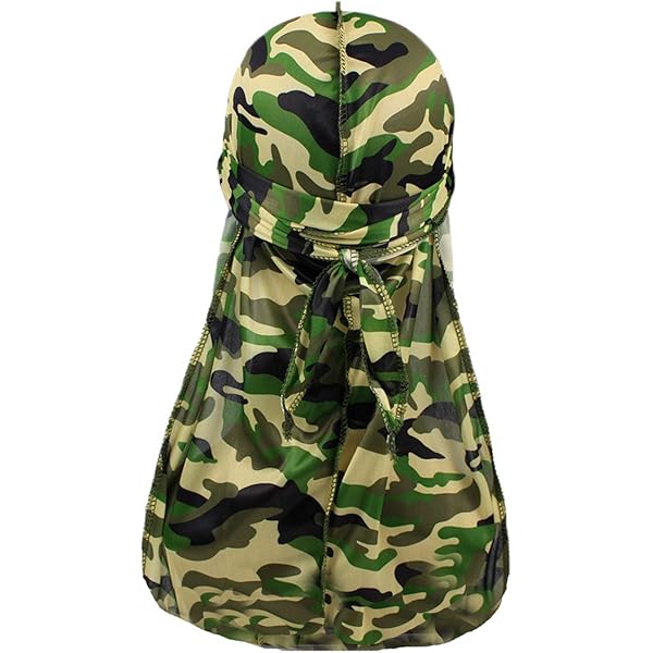 ForceWave - Durags De Satén Sedoso | Pack De 4 + 1 Gorra | Cola Extra Larga 43 Pulgadas | Talla M/L