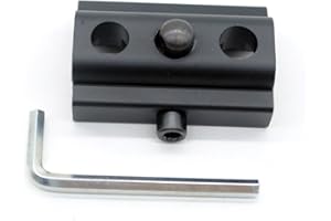 Bipod Adapter with Sling Stud Fit for 20mm Picatinny and Weaver Rail with 3 Holes
