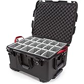 NANUK 960 Waterproof Hard Case with Wheels and Padded Divider - Black (960-2001)
