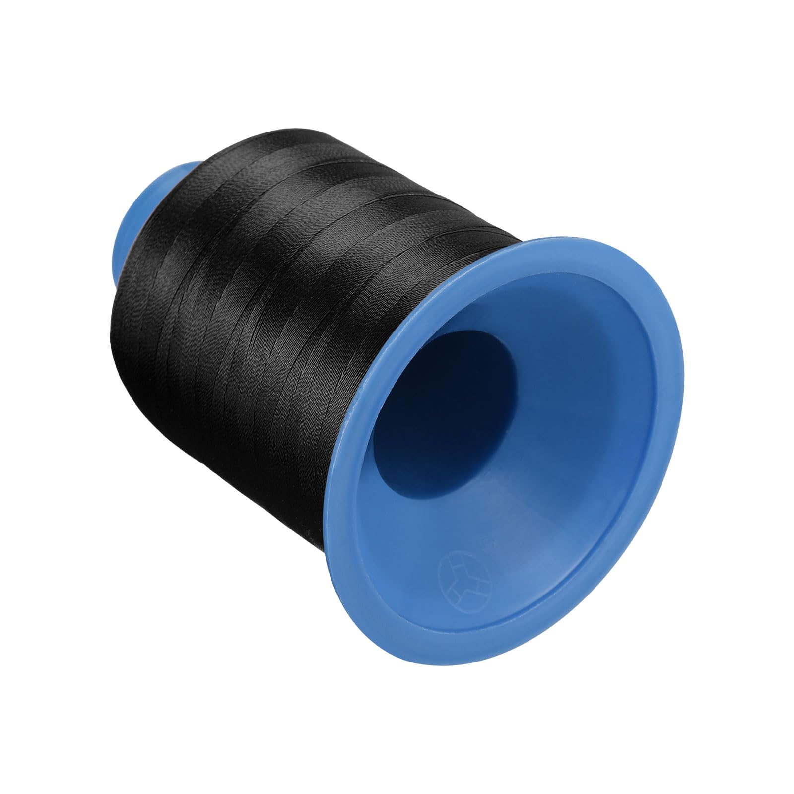 CoCud Bonded Sewing Thread, 1312 Yards 210D/0.32mm Polyester Upholstery Thread Dark Black - (Applications: for Sewing Leather, Upholstery, Jeans and Wig) - 1 Piece