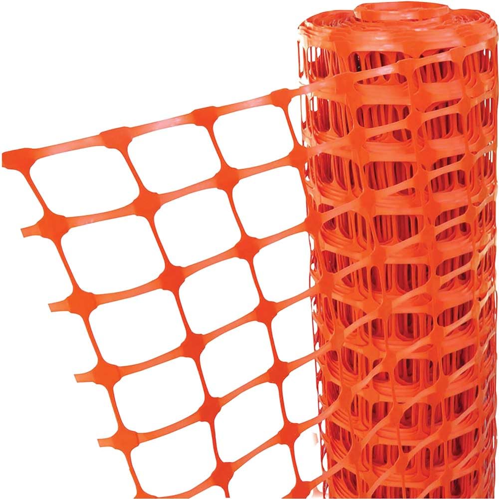 Faithfull FAIBARRIER Barrier Fencing 1M x 50M Orange
