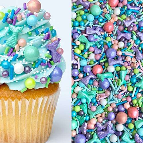 Sprinkles Mermaid Party Sprinkle Mix Mermaid Sprinkles Edible