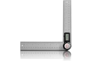 GemRed 82305 Digital Angle Finder Protractor-Stainless Steel