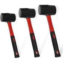 thumbnail image 2 of Rubber Mallets Set Of 3-25mm Rubber Hammer For Spain 2 of 10