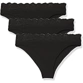 florence by mills Women's Lacy Cotton Bikini Underwear