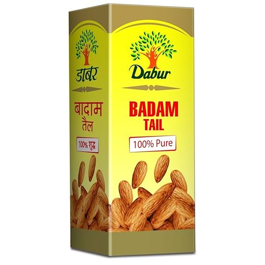 Dabur Badam Tail - 100% Pure Almond Oil - 50 ml