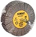 DEWALT Flap Wheel, 3-Inch x 1-Inch x 1/4-Inch HP, 80-Grit (DAFE1H0810) primary