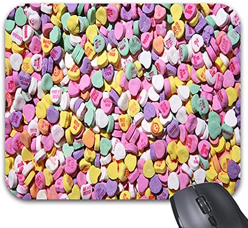 Starings Mousepads Valentines Heart Candy Mouse Mat