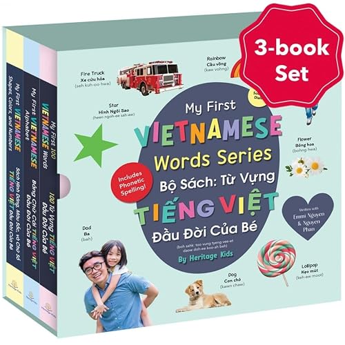 My First Vietnamese Words Series By Heritage Kids Press, Southern ...