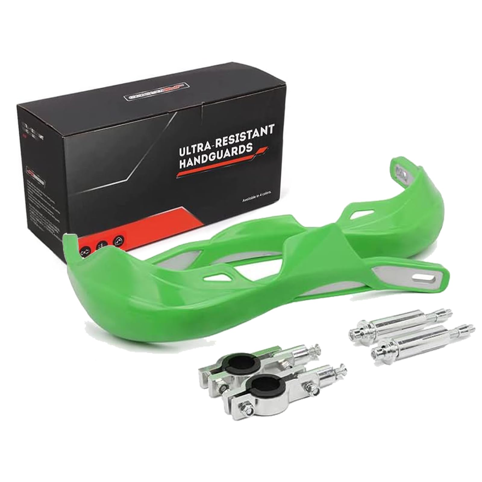 Photo 1 of JFG RACING Motorcycyle Hand Guards,7/8'' and 1 1/8'' Handlebar Dirt Bike Handguards Accessories Universal for Dirtbike Snowmobile ATV Pit Bike Off Road Motocross Enduro MX -Green