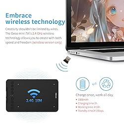 Wireless Drawing Tablet XPPen Deco mini7W Graphic