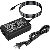 AC Power Adapter for Sony Handycam CCD-TRV108 TRV118 TRV128 TRV138 DSC-F717 DSC-F828 Cameras, Replace for AC-L10A L10B L15A L15B L100A L100B L100C AC Adapter