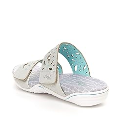 JBU by Jambu Women's Wildflower Slide Sandal, Dove