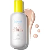 Supergoop! Mineral Glowscreen Face Sunscreen SPF 40 | Glowing skin, facial sunscreen for everyday use, zinc oxide sunscreen f