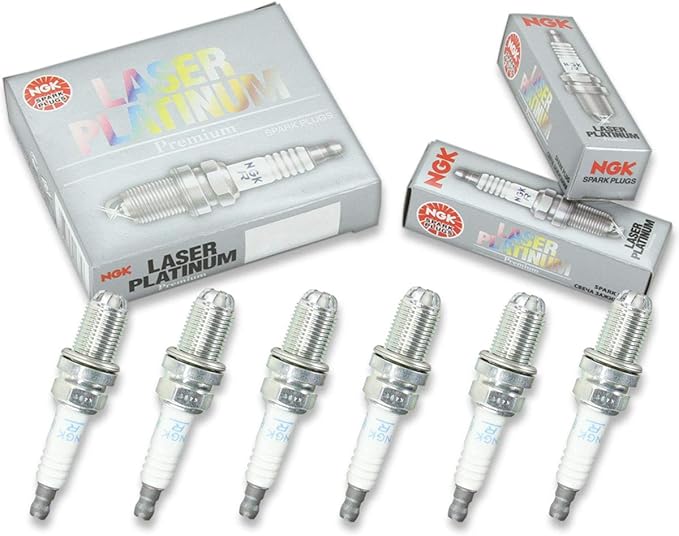 6 pcs NGK Laser Platinum Spark Plugs for 19982005 Volkswagen Passat 2.8L 2.8L V6