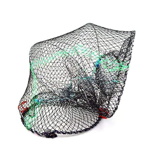 Jmkcoz-1PC-Crab-Trap-Crawfish-Lobster-Shrimp-Collapsible-Cast-Net-Fishing-Nets-25cm-x-45cm