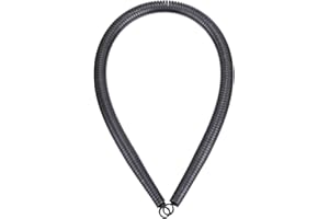 MECCANIXITY Spring Tube Bender OD 14.5mm/0.57" Steel Spring Pipe Bending Tubes 500mm/19.69" Long for 1/2" PVC Pipe(ID 16mm) in Home Renovations, Electrician Wiring Bending(insert-pipe use)