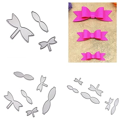 Metal Cutting Diesshe Love Cookie Bow Tie 3d Dies Cutting Stencil Template Mould For Diy Scrapbook Album Paper Card