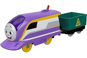 Thomas & Friends Motorized Toy Train Kana Battery-Powered Engine with Cargo for Pretend Play Preschool Kids Ages 3+ Years​