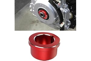 BILLFARO LS Timing Cover Alignment Tool,Billet Aluminum Front Rear Cover Alignment Tool Seal Installer Seal Kit for LS Series Engines Ls1 Ls2 Ls3 Ls6 Ls Lq4 Lq9 4.8 5.3 5.7 6.0 6.2 (Red)