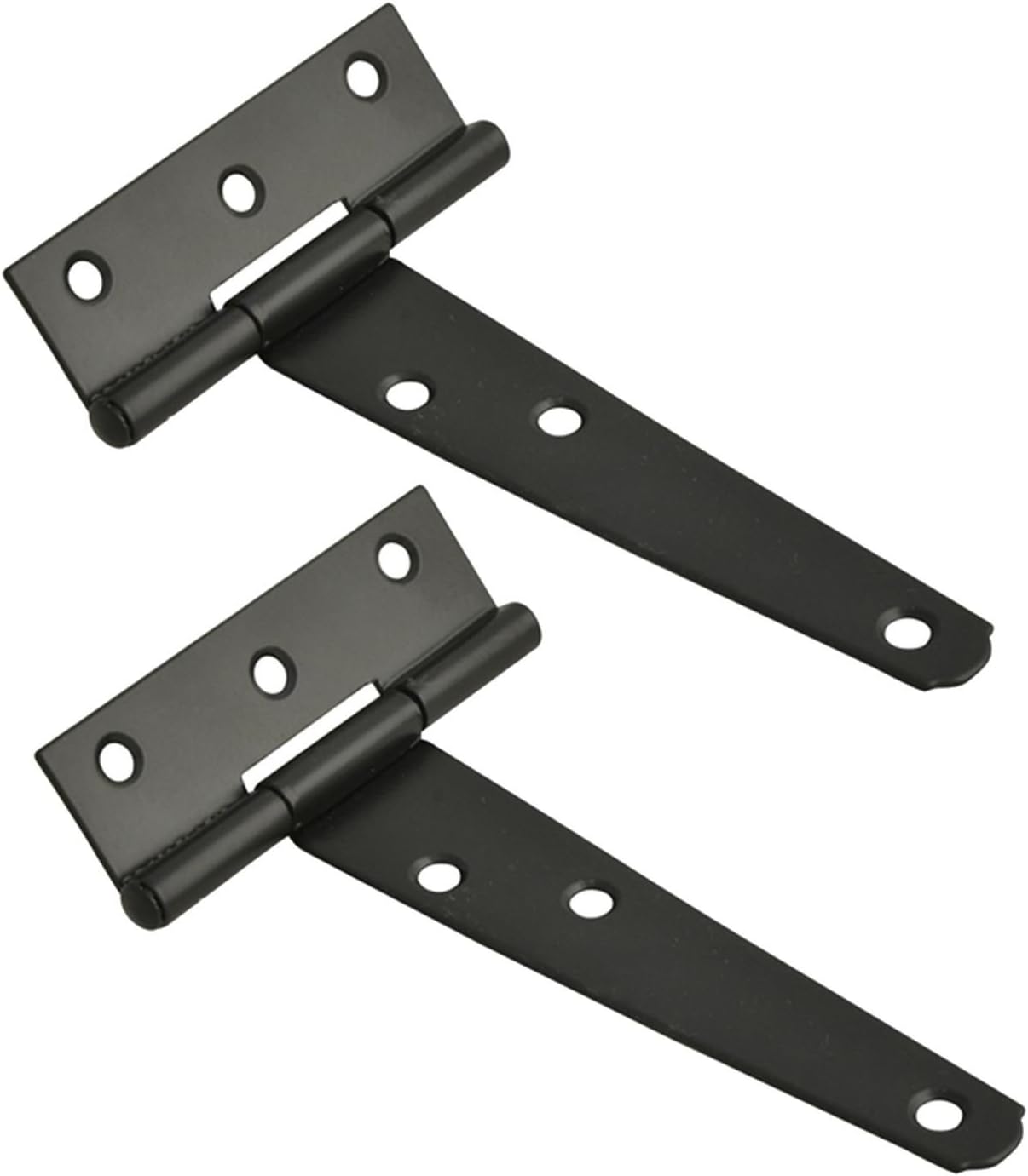 Dzina Tee Hinge Standard 100mm (4 Inch) Black (3 Pairs)