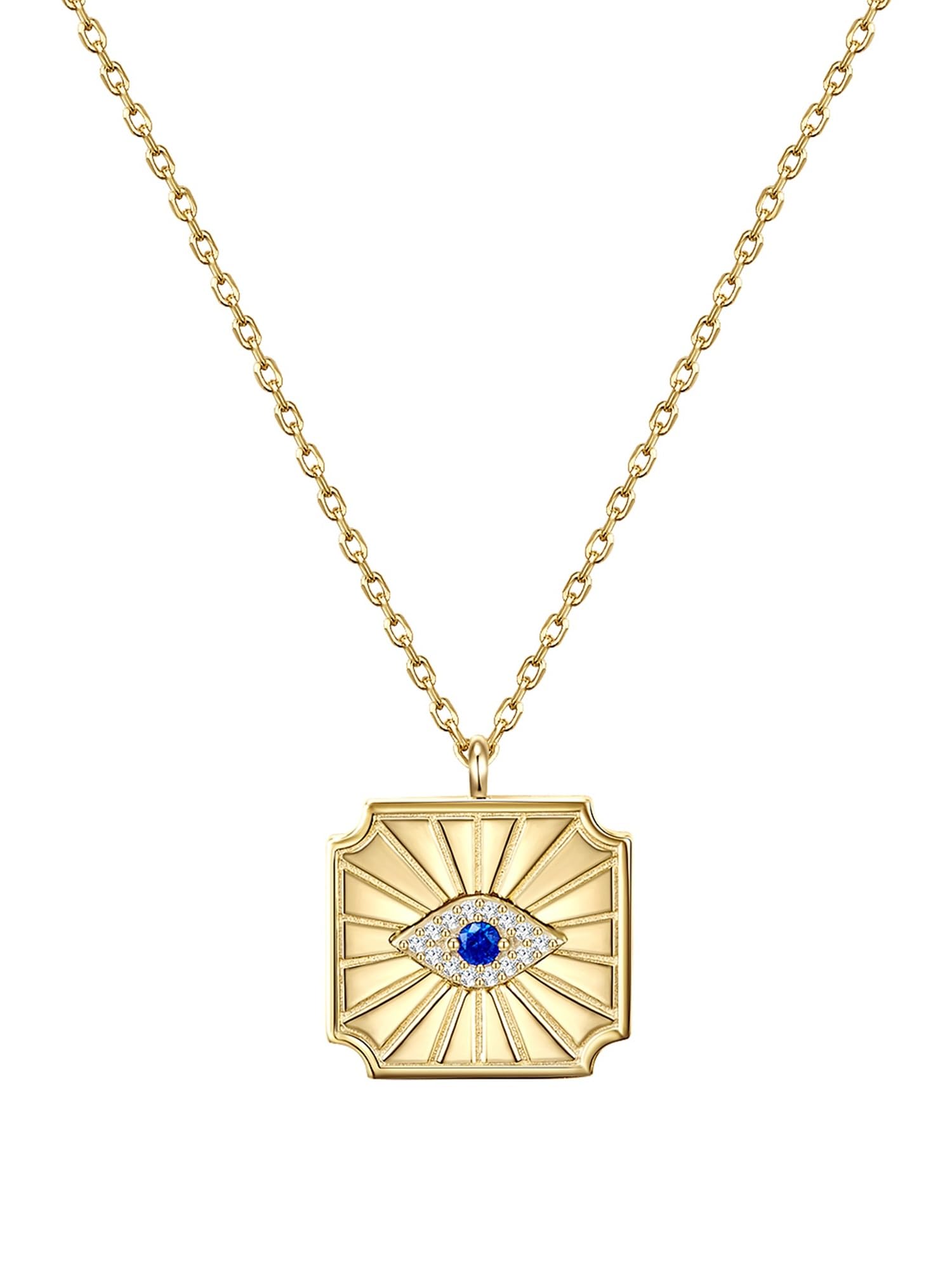 Glanzstücke München Female 925/- Sterling Silver Zirconia (CZ) Enamel Necklace