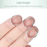 Uniclife 100 Pack 15mm Mini Split Jump Rings with Double Loops for Jewelry view 6
