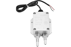 TYENAZA Differential Pressure Transmitter, 4-20mA DC24V Micro Pressure Differential Sensor Submersible Pressure Transmitter (0~1Kpa)