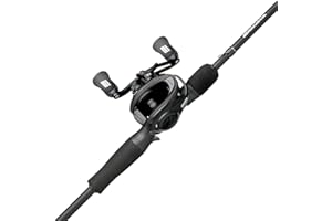Abu Garcia Max SX Baitcast Low Profile Reel and Fishing Rod Combo