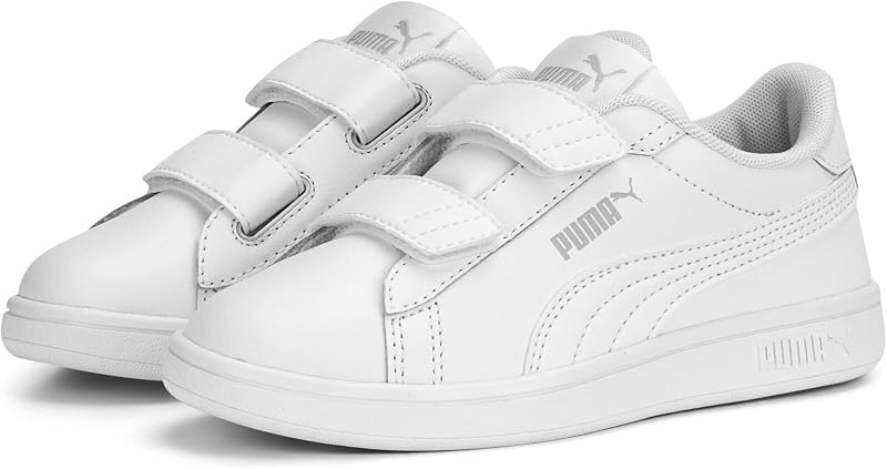 Unisex Kinder Smash 3.0 L V Ps Sneaker, Puma White Cool Light Gray, 31 EU — Foto 2 von 7