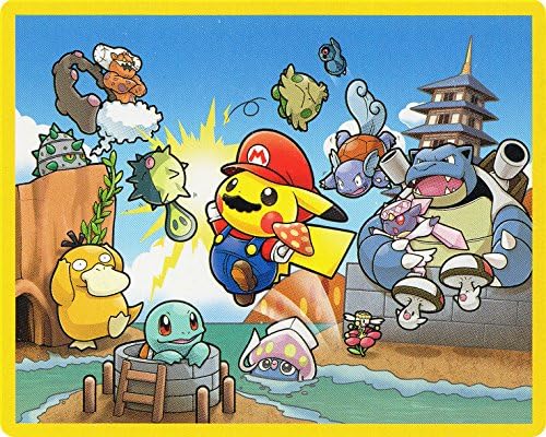 Pokemon Pikachu Mario Cosplay Mouse Pad
