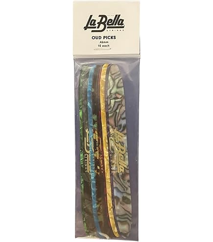 HUIOP Lot De 5 Médiators En Celluloïd Barbelé Oud Risha Pick