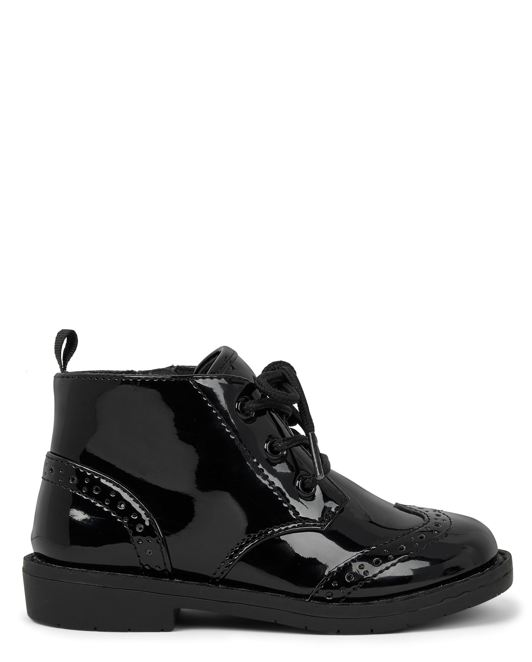 Gymboree,Boys and Toddler Dress Shoes,Black Lace Up,9