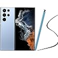 Galaxy S22 Ultra Pen Replacement for Samsung Galaxy S22 Ultra 5G SM-S908, S22 Ultra S Pen Stylus Pen Touch Pen Compatible with Samsung Galaxy S22 Ultra S Pen Tips/Nibs Without Bluetooth (Blue)